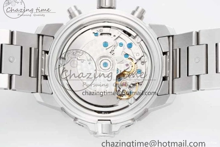 MIROTIME 0302 Aquatimer Chrono SS V6SF 1:1 Best Edition Blue Dial on SS Bracelet A Modern 7032